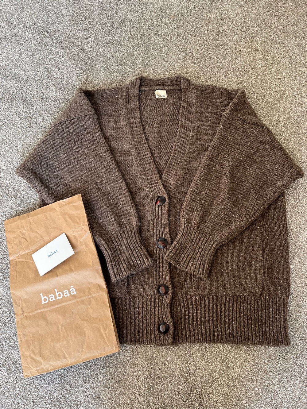 Babaa no 17 coat oak
